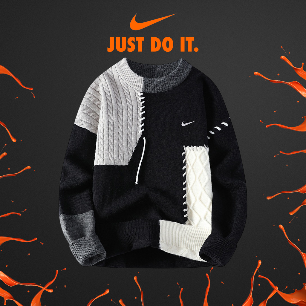 Pull Patchwork JUST.DO.IT