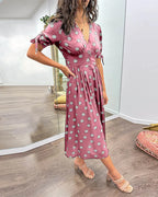 Rose - ROBE ÉLÉGANTE POUR FEMME