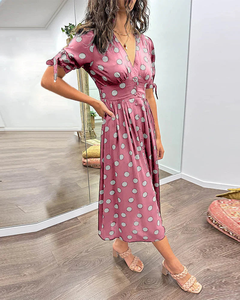 Rose - ROBE ÉLÉGANTE POUR FEMME