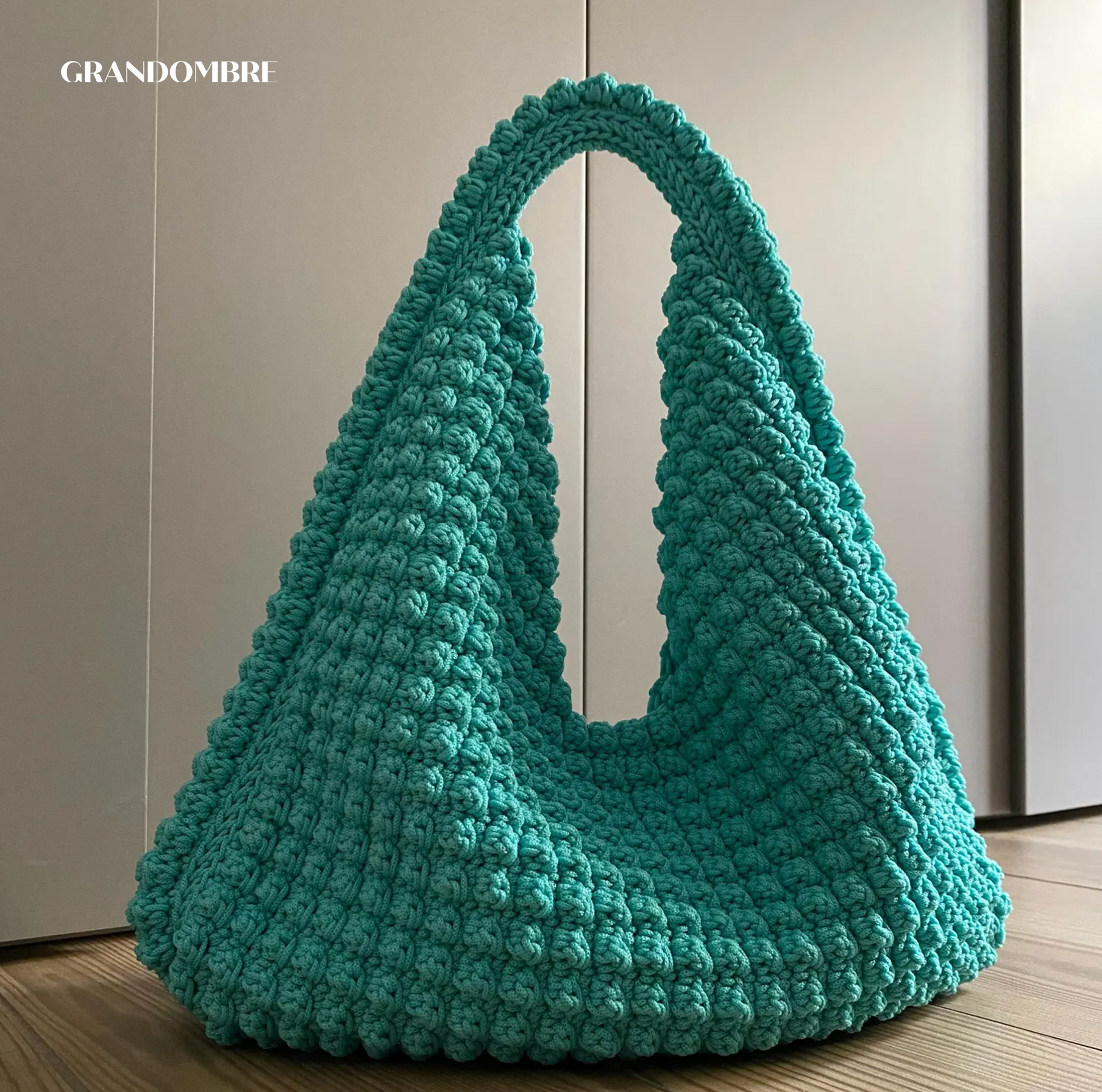 Grand Sac Texturé en Crochet
