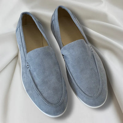 Élégant Mocassin En Suède