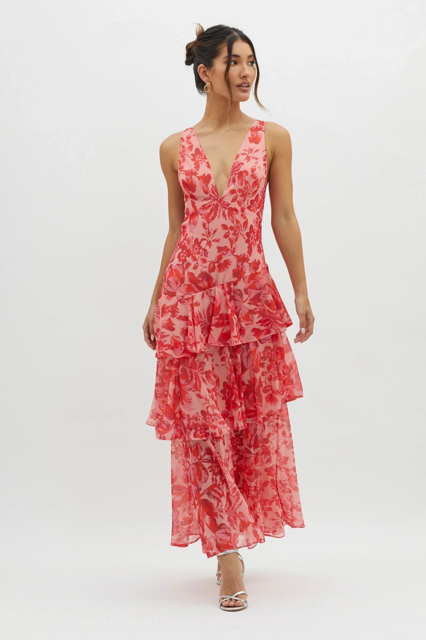 Faye™ | Robe Midi Évasée Bloom