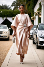 Robe Élise – Crêpe de Satin