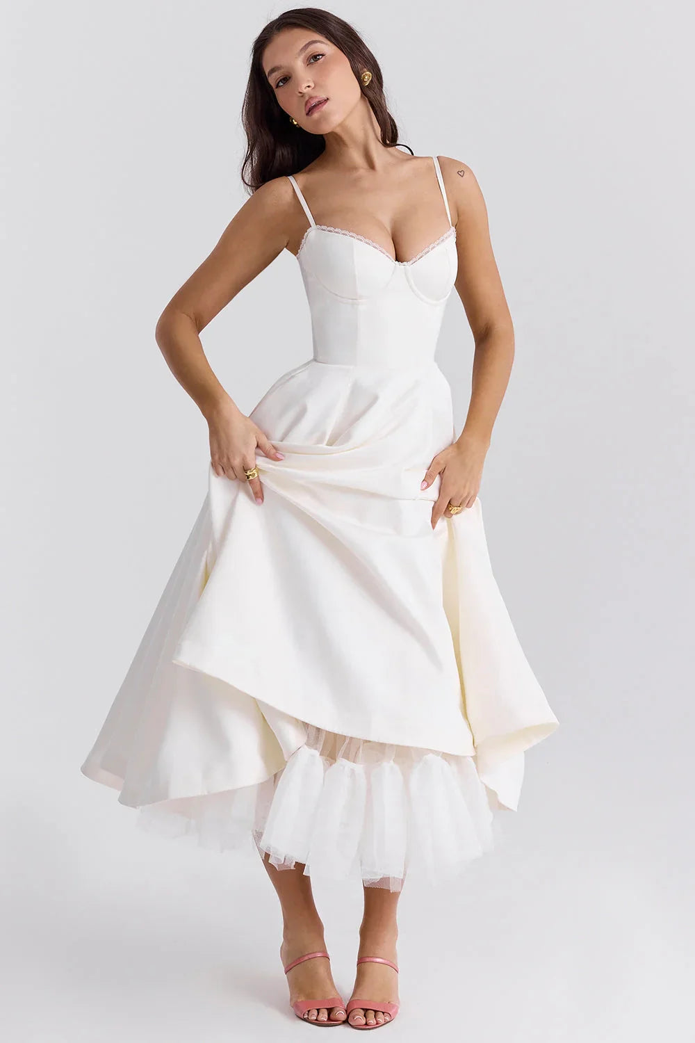 Alma ™ | Robe midi en tulle
